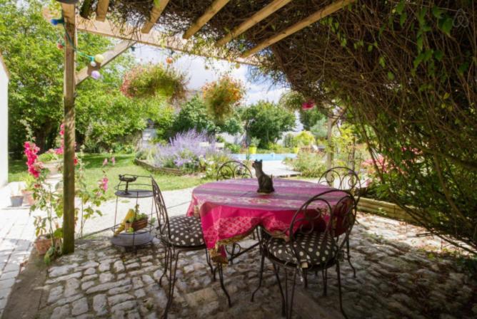 La Tonnelle Fleurie Chambres D'Hotes Sainte-Soulle Esterno foto